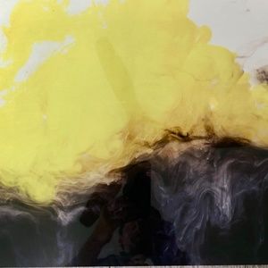 Metal Abstract Art, 20" x 16"